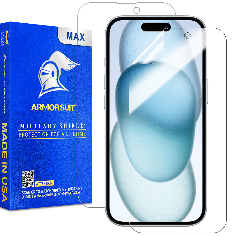 ArmorSuit MilitaryShield Screen Protector Film for Apple iPhone 15