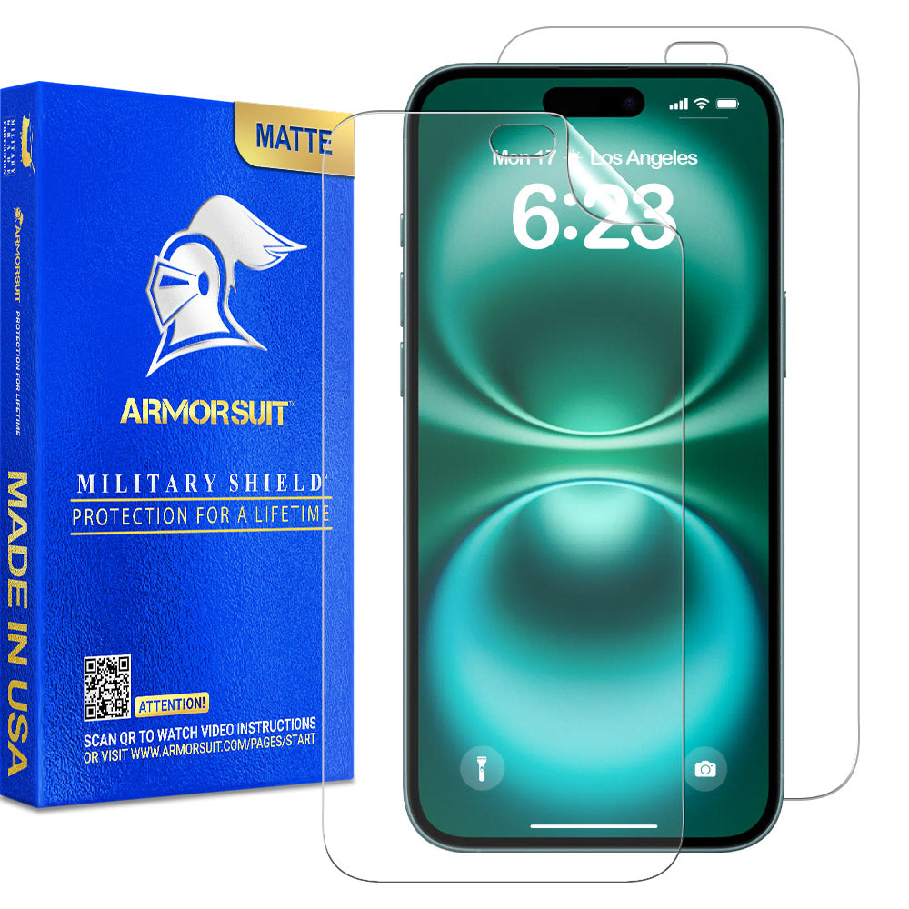 ArmorSuit MilitaryShield Screen Protector Film for Apple iPhone 16