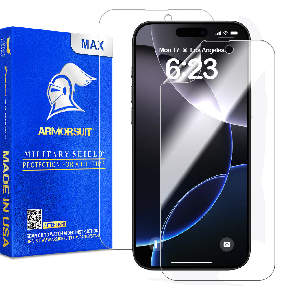 ArmorSuit MilitaryShield Screen Protector Film for Apple iPhone 16 Pro Max