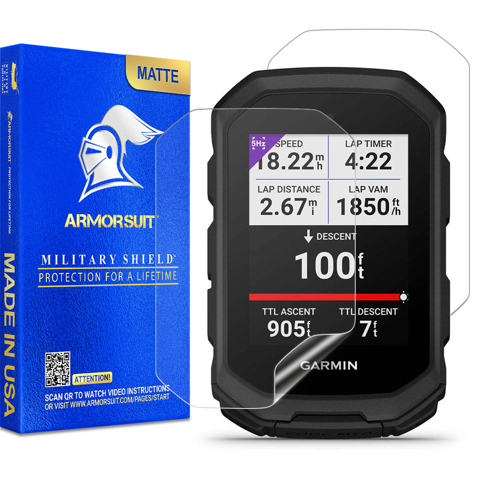 (2 Pack) ArmorSuit Screen Protector designed for Garmin Edge MTB (2025)