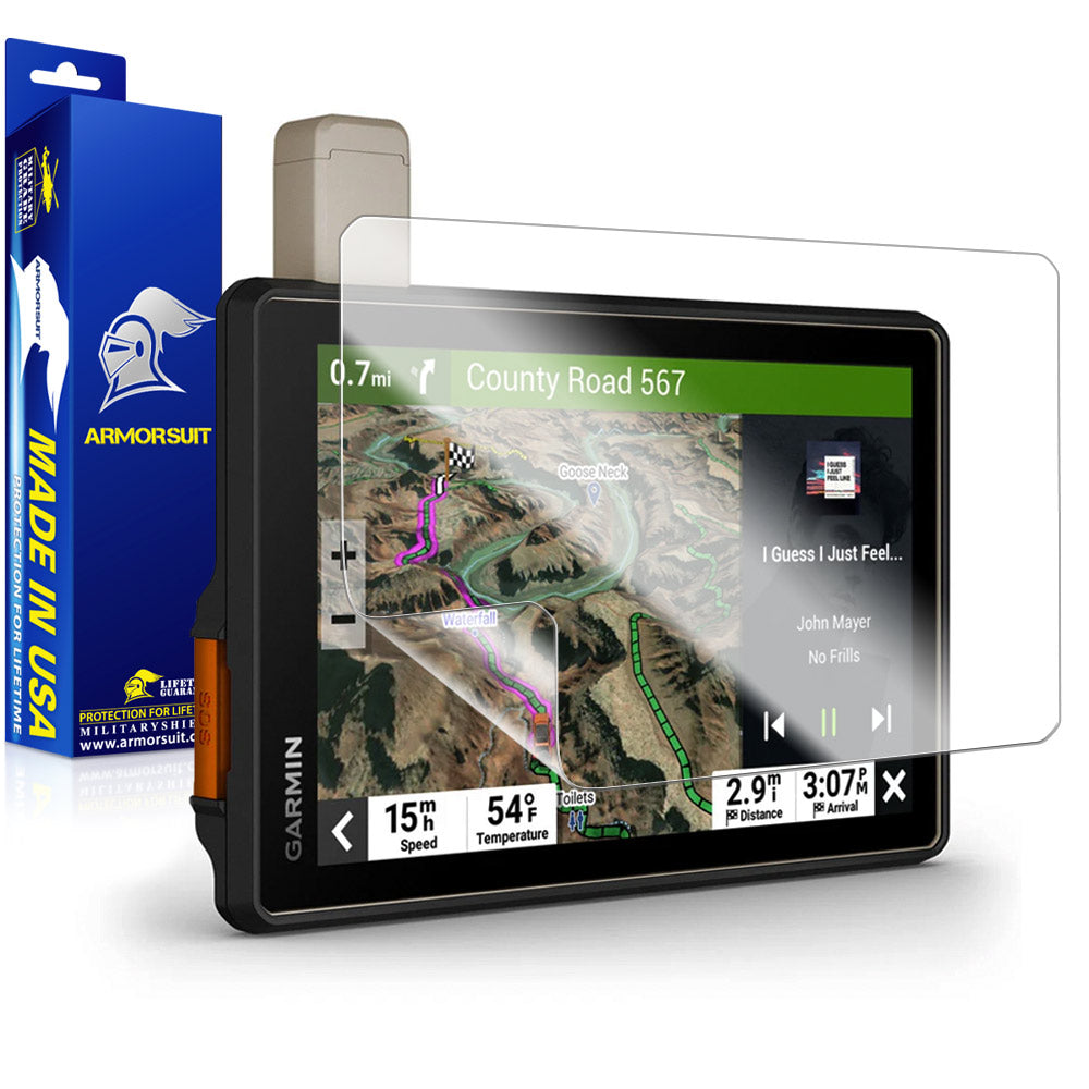 ArmorSuit MilitaryShield Screen Protector Film for Garmin Tread Overland Edition 8"