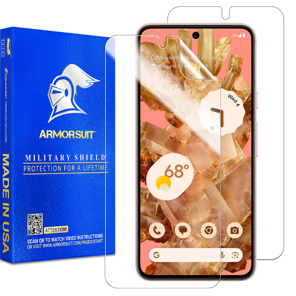 Pixel 8 Screen Protector ArmorSuit MilitaryShield Screen Protector For Google  Pixel 8 Pro (2-Pack) S24 Ultra ArmorSuit ガラススクリーンプロテクター 3枚パック Google Pixel 8用 強化ガラス ミリタリーシールド ケース