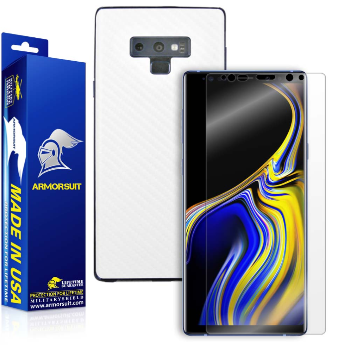 Samsung Galaxy Note 9 Carbon Fiber Skin Protector