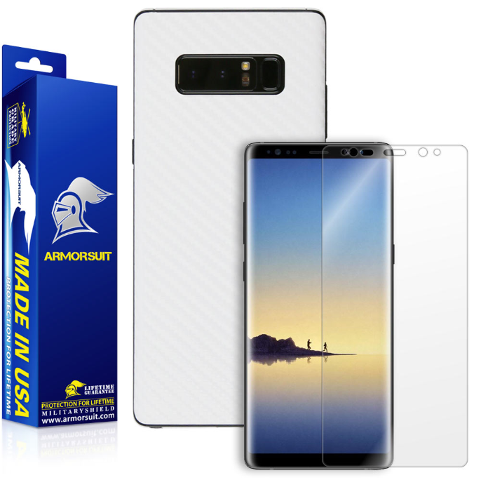 Samsung Galaxy Note 8 Carbon Fiber Skin Protector