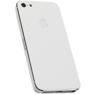 LG Lucid 4G Screen Protector + White Carbon Fiber Skin