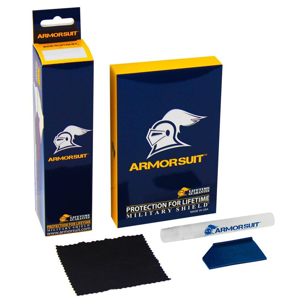 Motorola Droid Ultra Screen Protector + White Carbon Fiber Film Protector