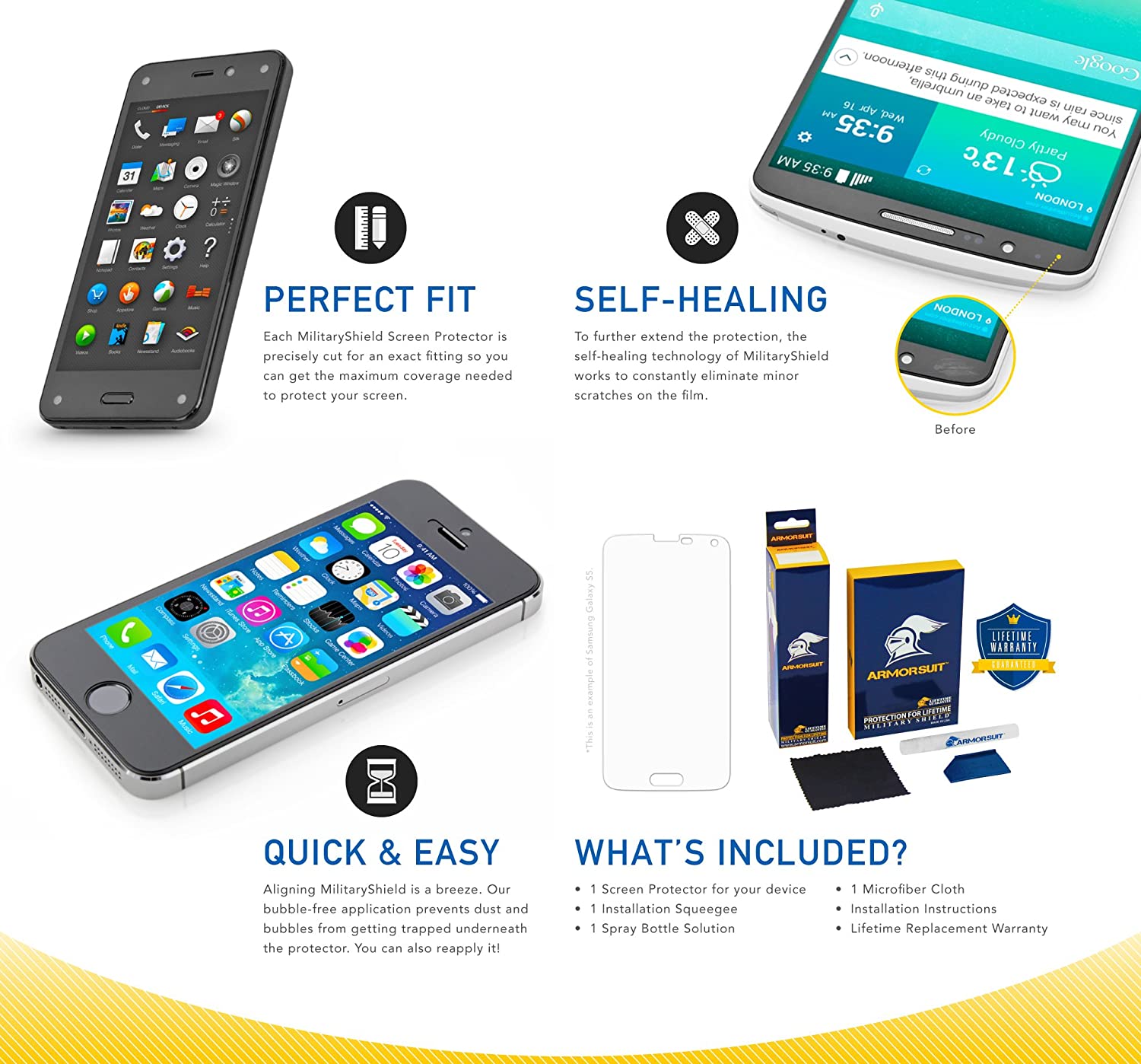 Samsung Galaxy S21 Plus Case-Friendly Screen Protector (6.7) + 2-Pack (Camera Cover) Clear Camera Plate Lens Protector