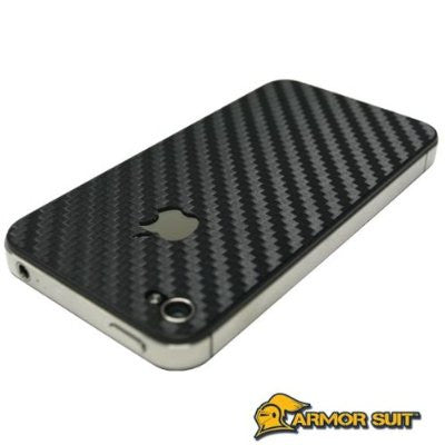 HTC Amaze 4G Screen Protector + Black Carbon Fiber Skin Protector