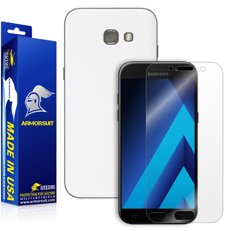 Samsung Galaxy A5 (2017) Screen Protector + Carbon Fiber Skin
