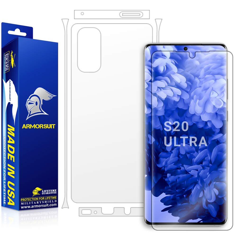Samsung Galaxy S20 Ultra Full Body Skin Screen Protector