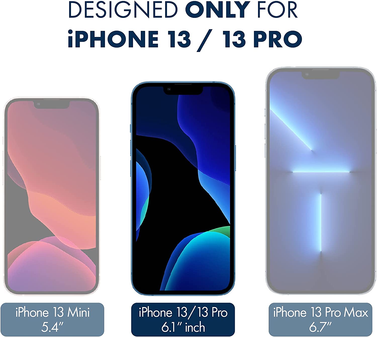 Armorsuit MilitaryShield Skin Wrap Film + HD Clear Screen Protector Designed for Apple iPhone 13 Pro (2021) - Anti-Bubble Film