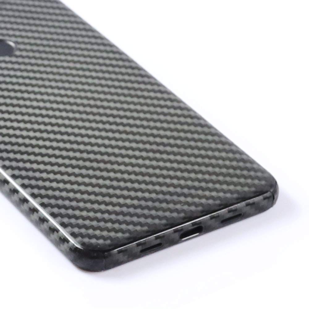 Google Pixel 3a XL Screen Protector + Black Carbon Fiber