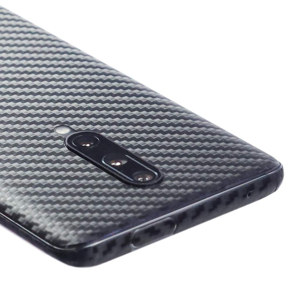 OnePlus 7 Pro Screen Protector + Black Carbon Fiber Skin
