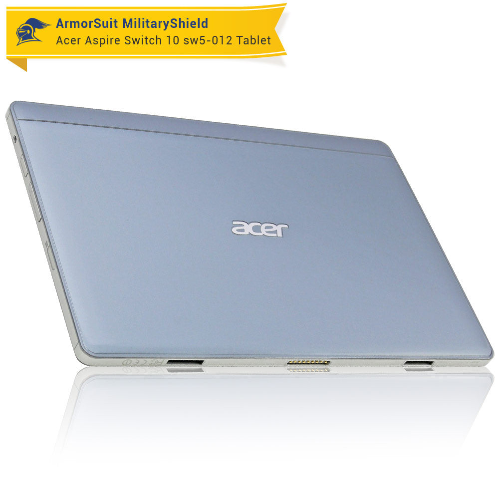 Acer Aspire Switch 10 (SW5-012) Full Body Skin Protector (Tablet & Keyboard)