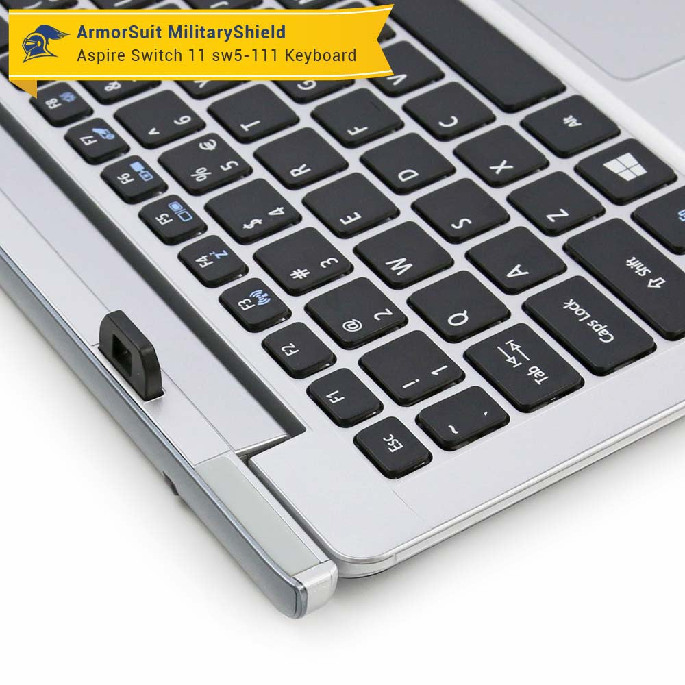 Acer Aspire Switch 11 (SW5-111) Screen Protector + Full Body Skin Protector (Tablet & Keyboard)