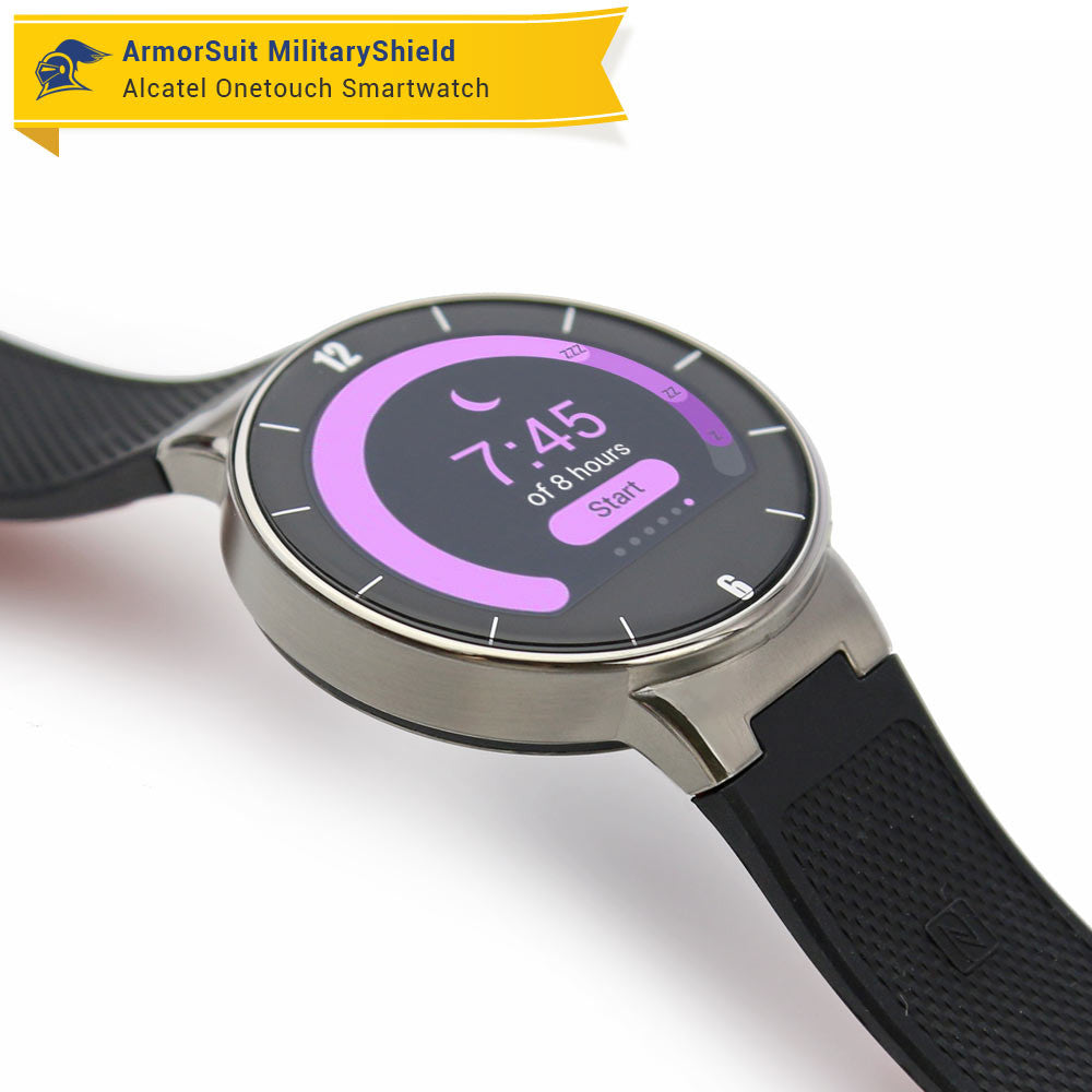 Alcatel Onetouch Smartwatch Screen Protector + Full Body Skin