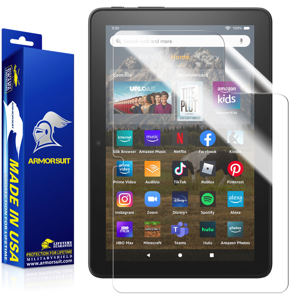 Fire HD 8 (2022) 12th Generation Screen Protector - Max-Coverag