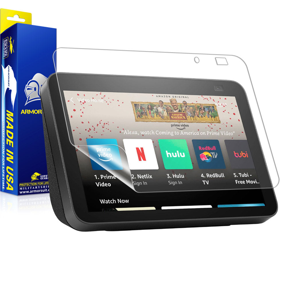 ArmorSuit MilitaryShield Anti-Glare Screen Protector Designed for Amazon Echo Show 8 (2021) Max Coverage Anti-Bubble Matte Film