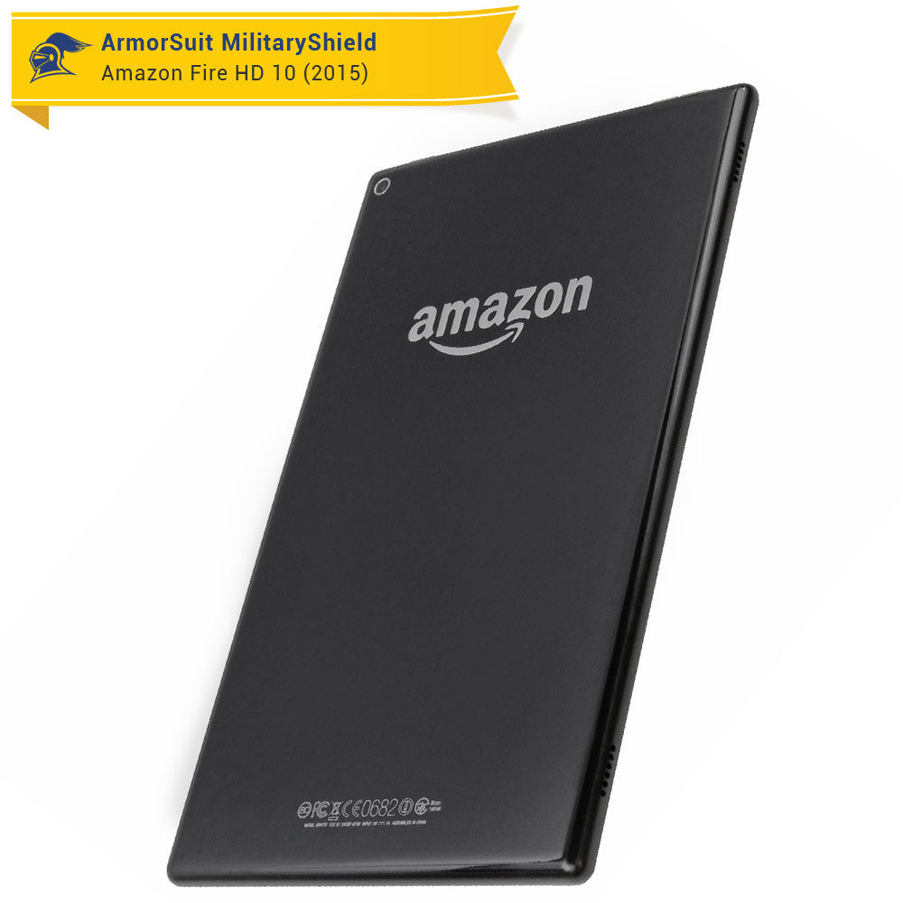 Amazon Fire HD 10 Screen Protector (10.1" - 2015 Edition) + Full Body Skin