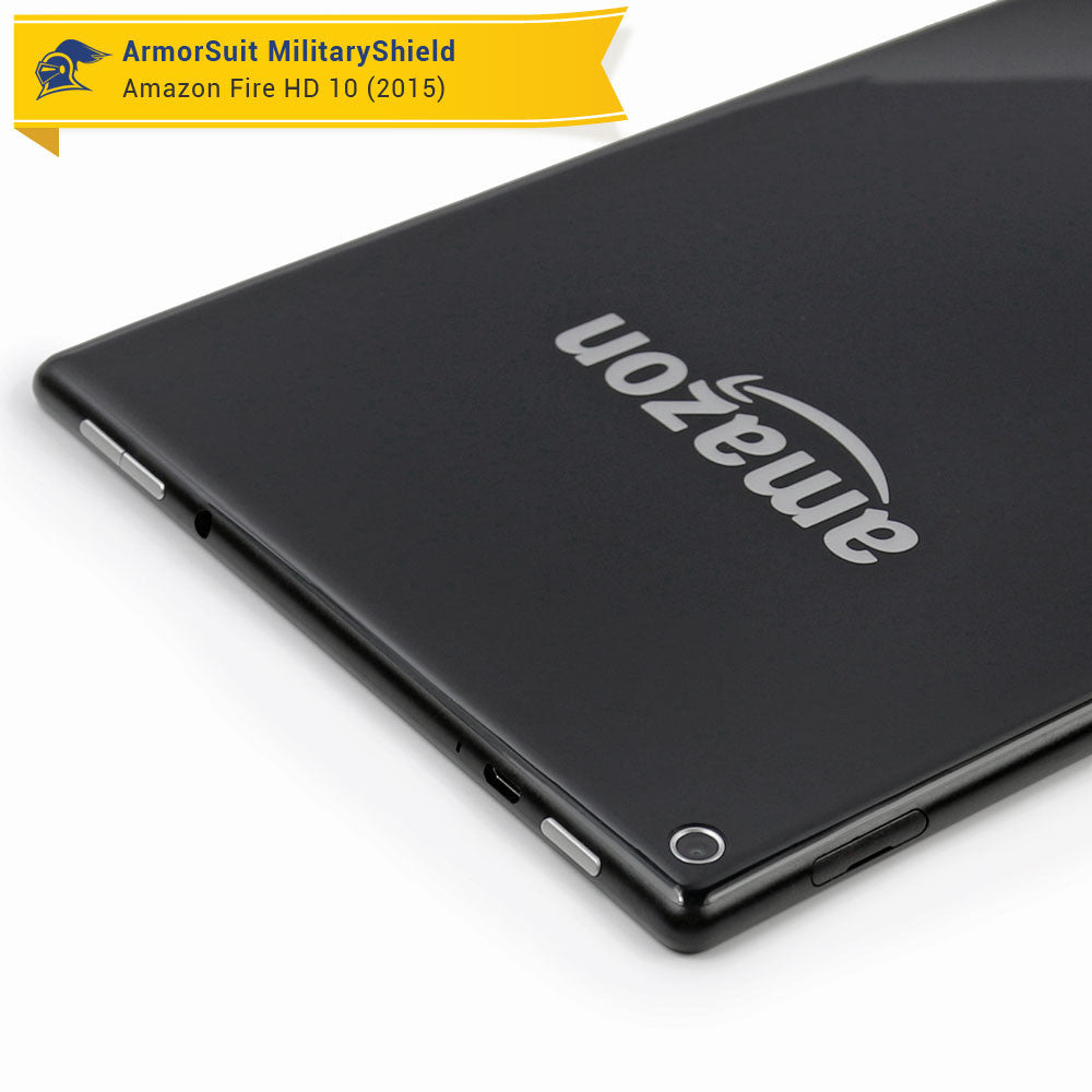 Amazon Fire HD 10 Screen Protector (10.1" - 2015 Edition) + Full Body Skin