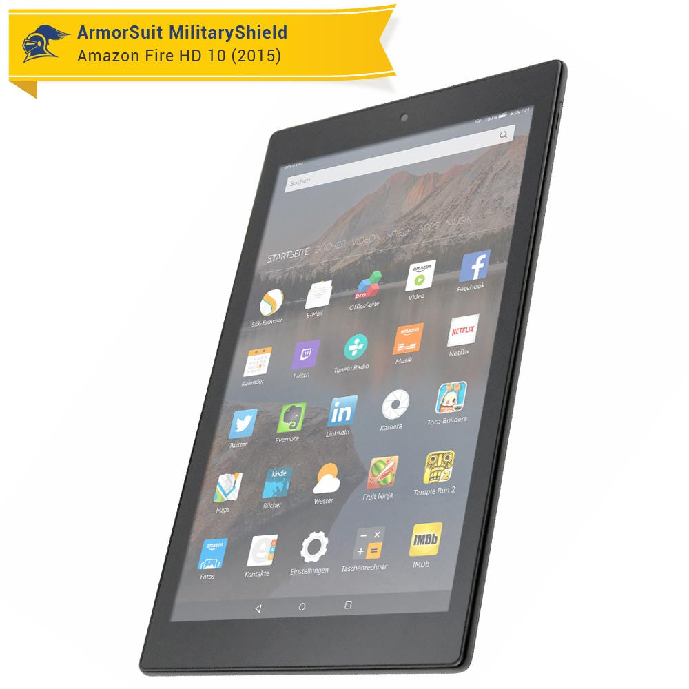 Amazon Fire HD 10 Matte Screen Protector (10.1" - 2015 Edition)