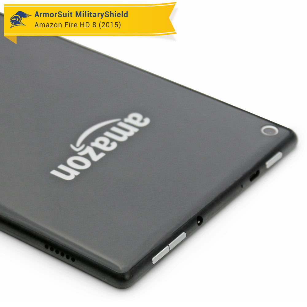 Amazon Fire HD 8" Screen Protector (2015)(5th Gen) + Full Body Skin Protector