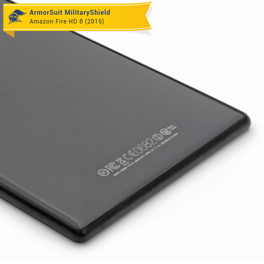 Amazon Fire HD 8" Screen Protector (2015)(5th Gen) + Full Body Skin Protector