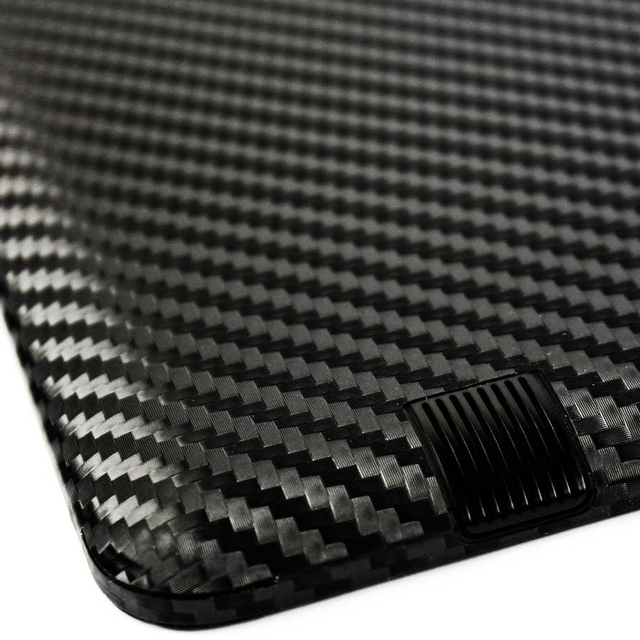 Amazon Kindle Fire HD 7 Inch (2012 First Generation) Screen Protector + Black Carbon Fiber Skin Protector