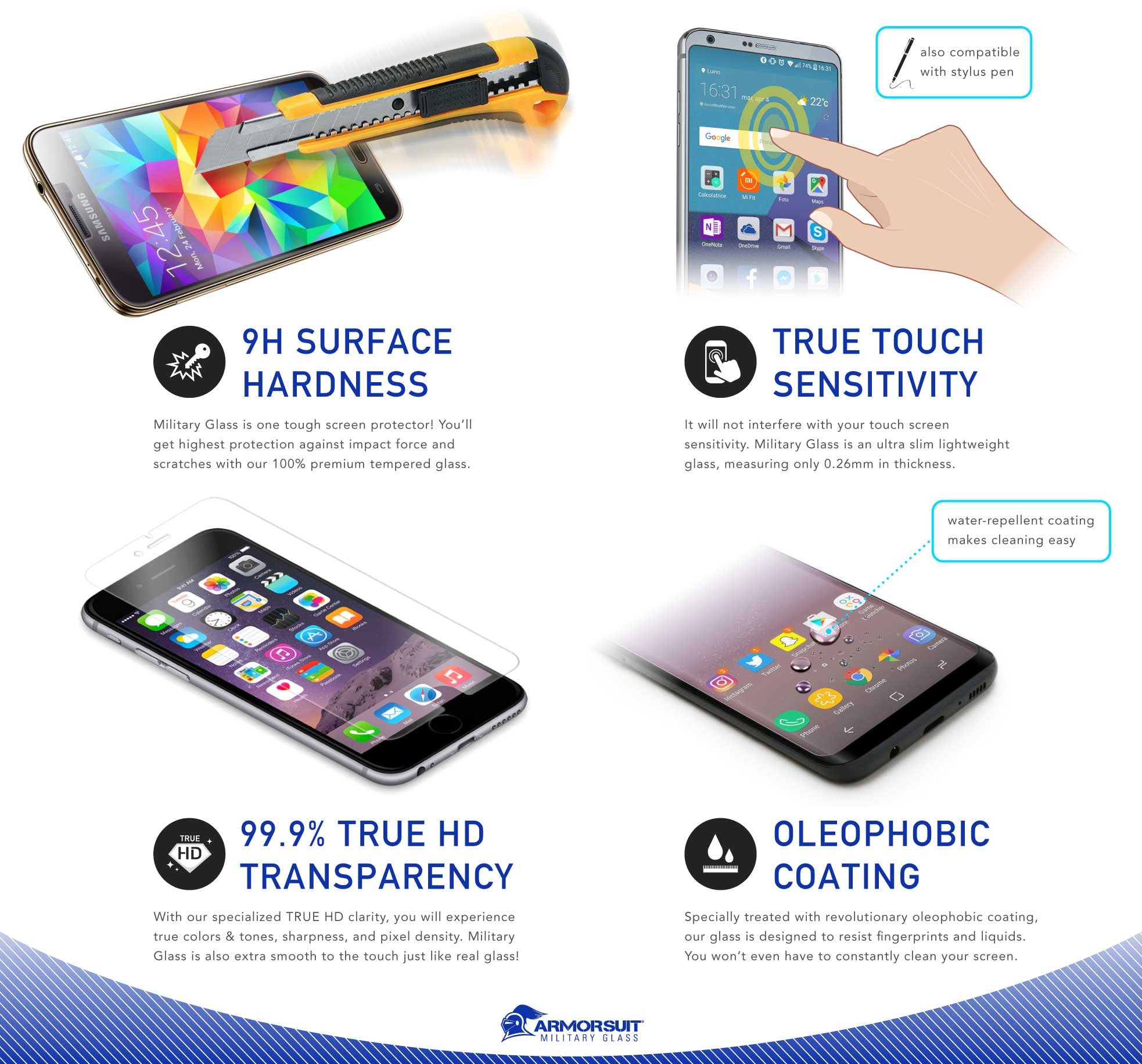 Apple iPad Pro 10.5" (2017) Tempered Glass Screen Protector