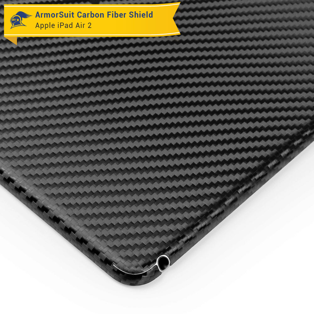 Apple iPad Air 2 (WiFi) Screen Protector + Carbon Fiber Skin