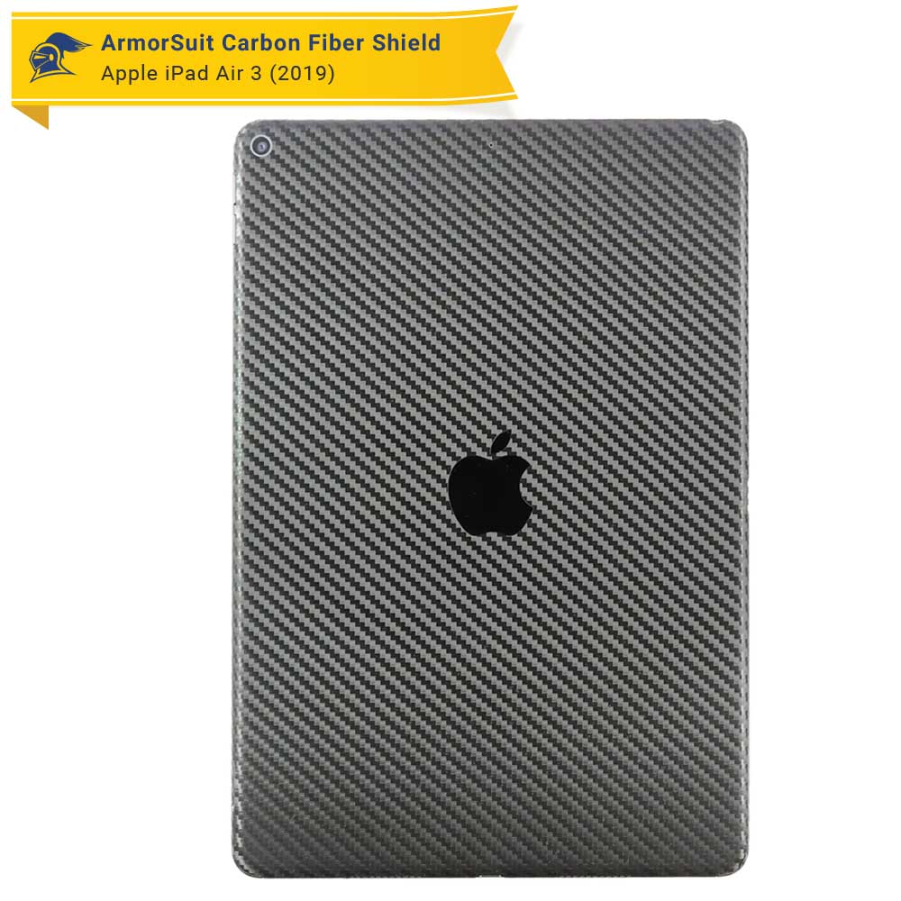 Apple iPad Air 3 (2019) 4G LTE Screen Protector + Carbon Fiber Skin