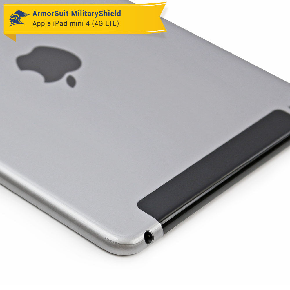 Apple iPad Mini 4 (WiFi + 4G LTE) Screen Protector + Full Body Skin Protector