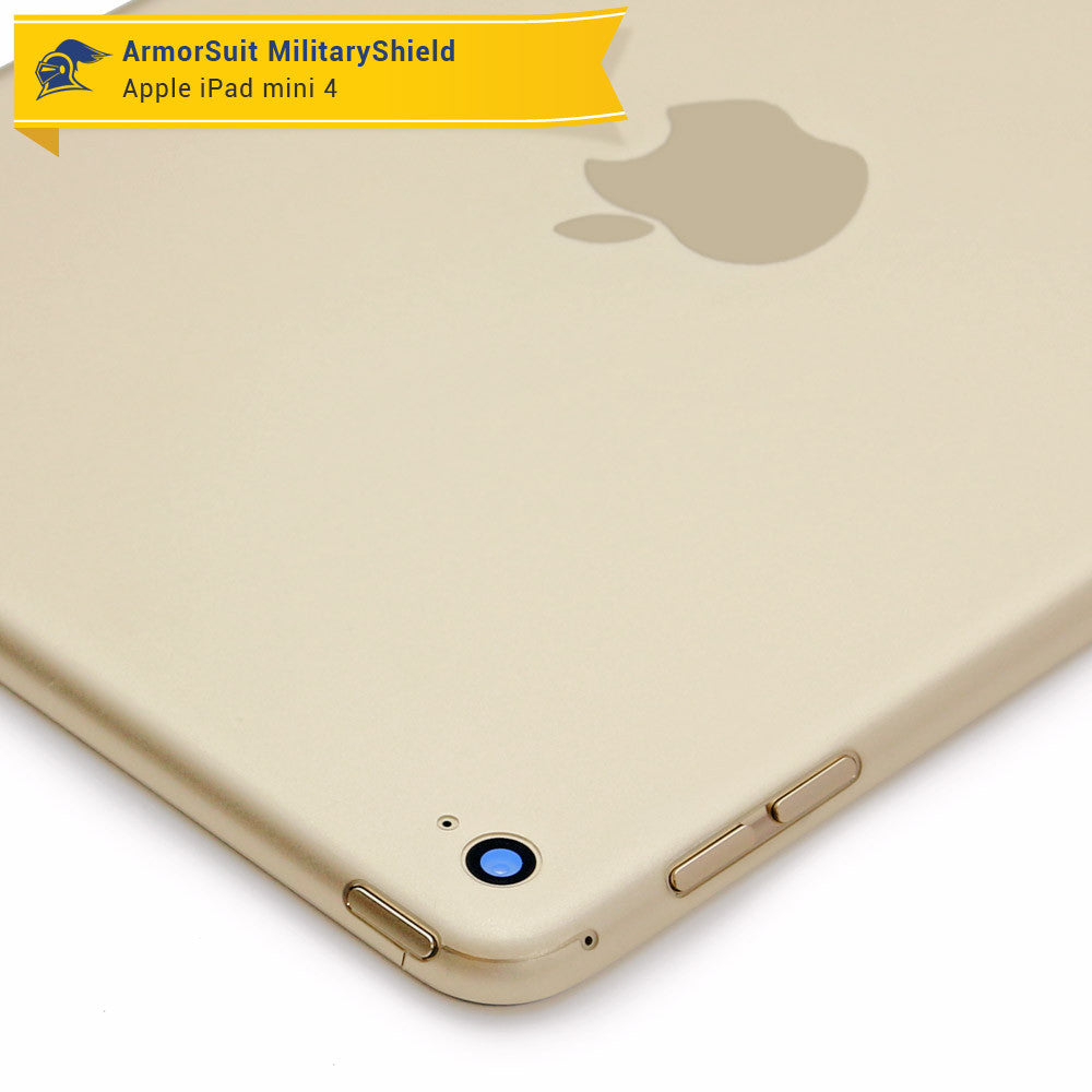 Apple iPad Mini 4 Matte (Anti-Glare) Screen Protector + Matte Full Body Skin Protector