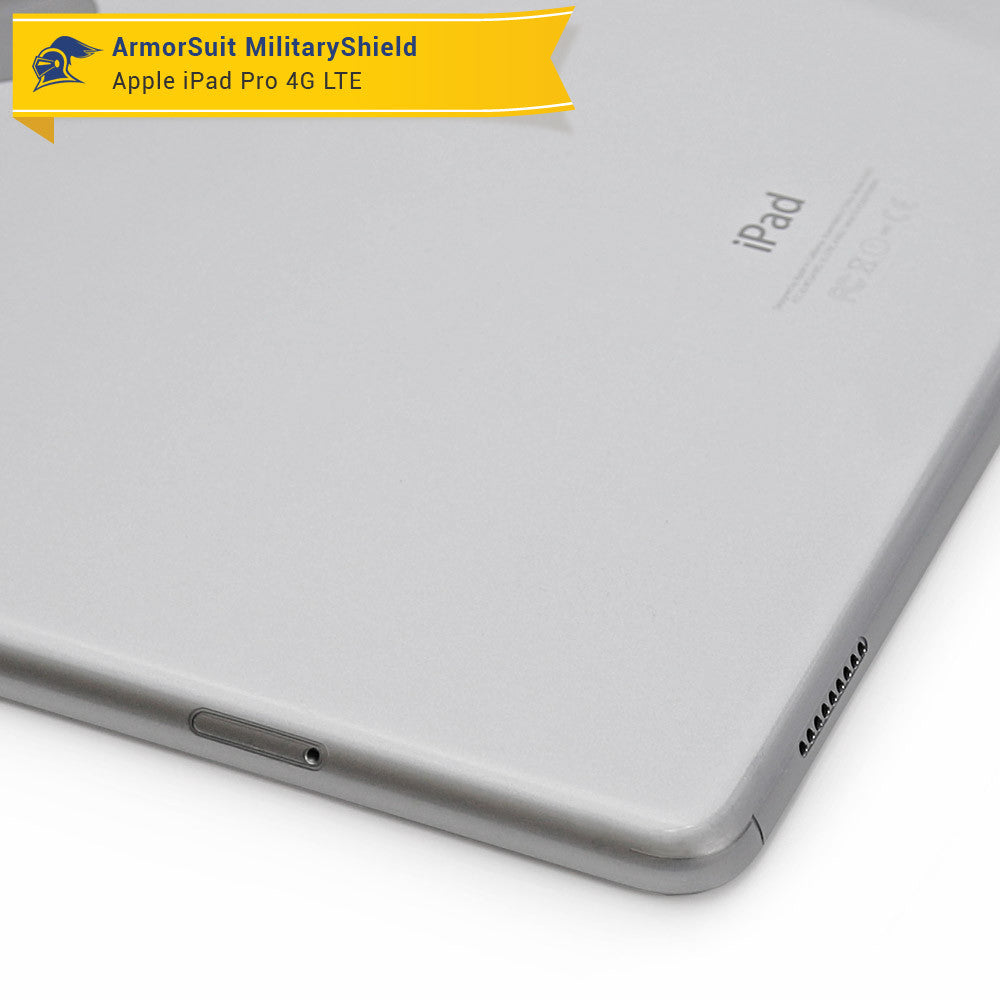 Apple iPad Pro 12.9" (WiFi + 4G LTE) Screen Protector + Full Body Skin Protector