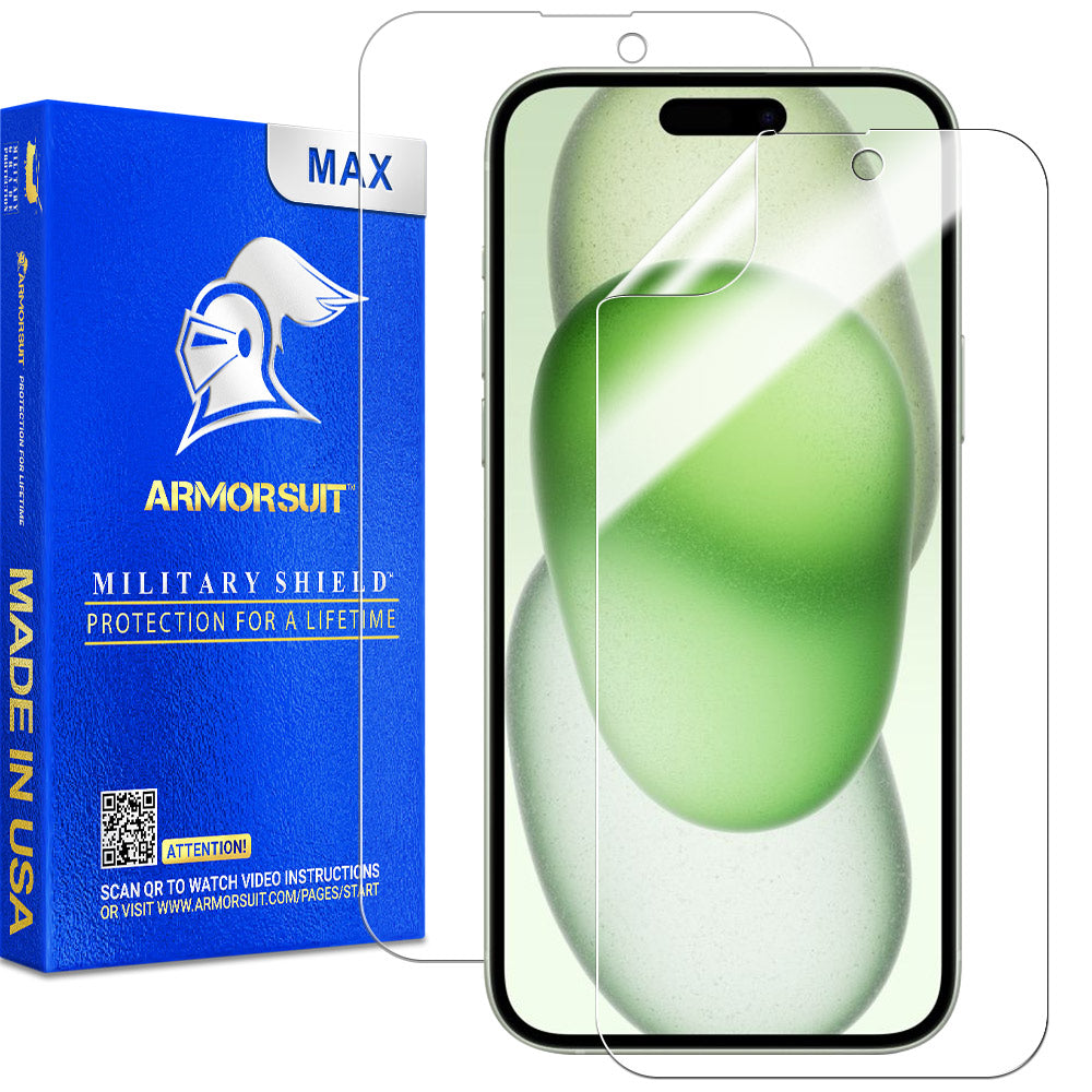 2 Pack] ArmorSuit Apple iPhone 15 Plus (2023) Screen Protector