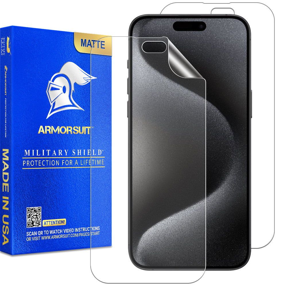 ArmorSuit MilitaryShield Screen Protector Film for Apple iPhone 15 Pro Max (2023)
