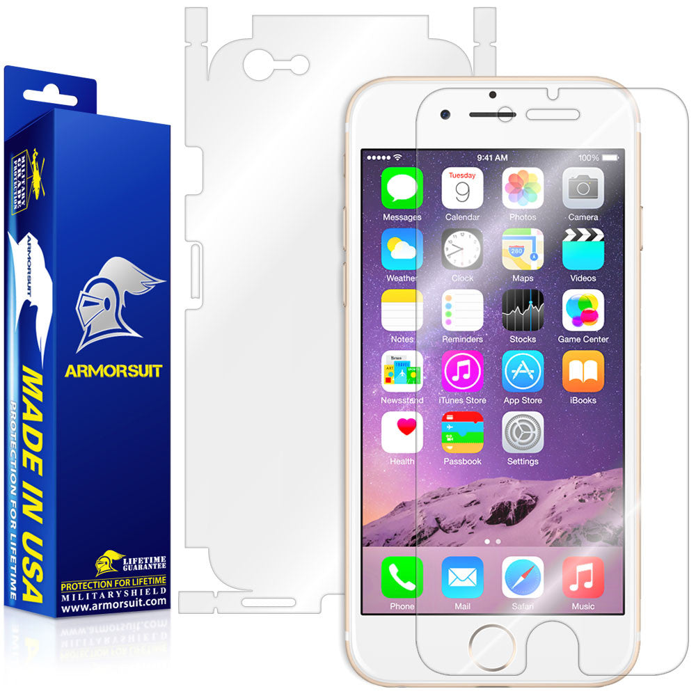 Apple iPhone 6 Screen Protector + Full Body Skin Protector