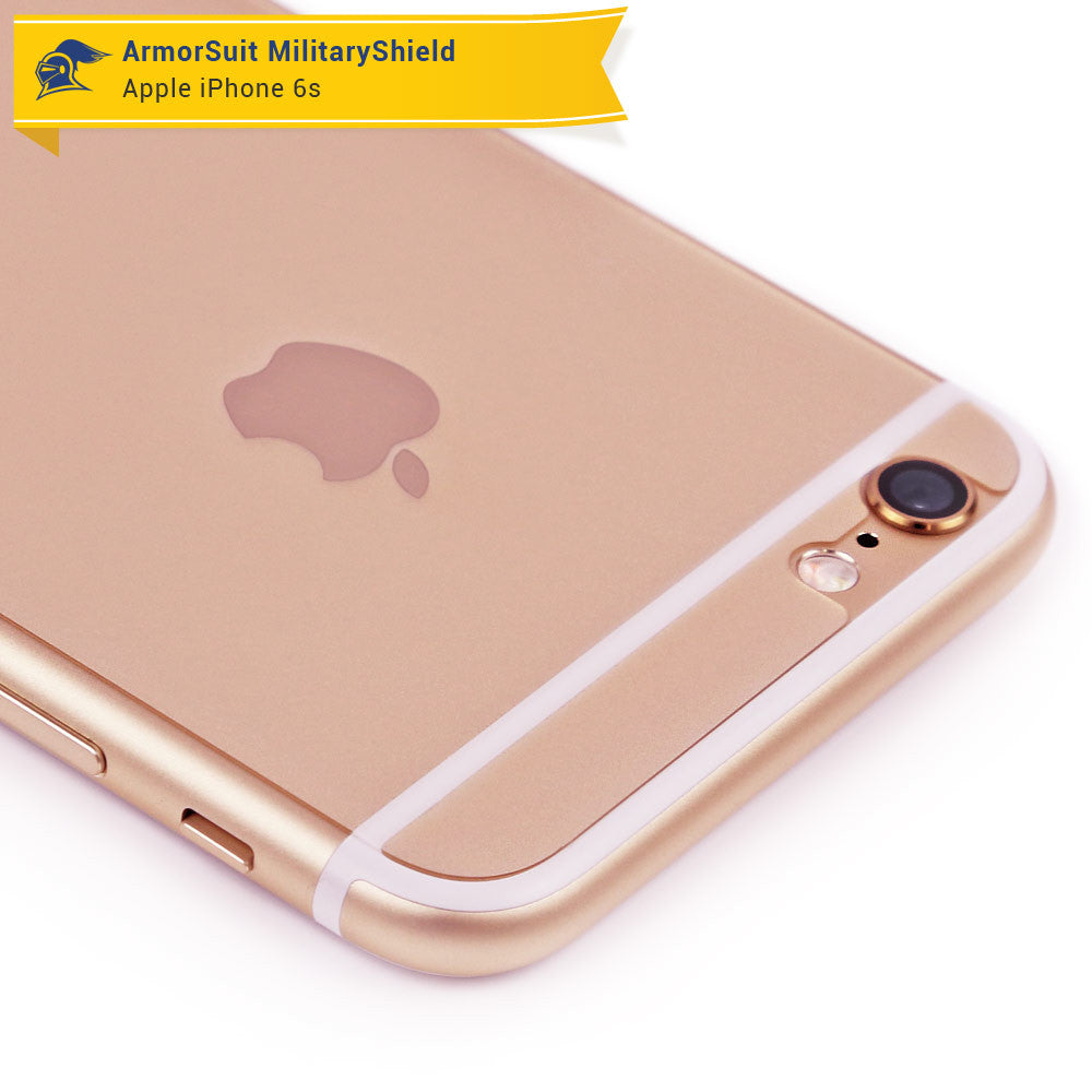 Apple iPhone 6s Screen Protector + Easy Installation Back Skin Protector
