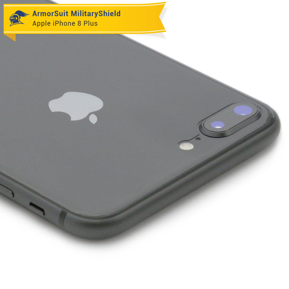 Apple iPhone 8 Plus Screen Protector (Case-Friendly + Back Protector)