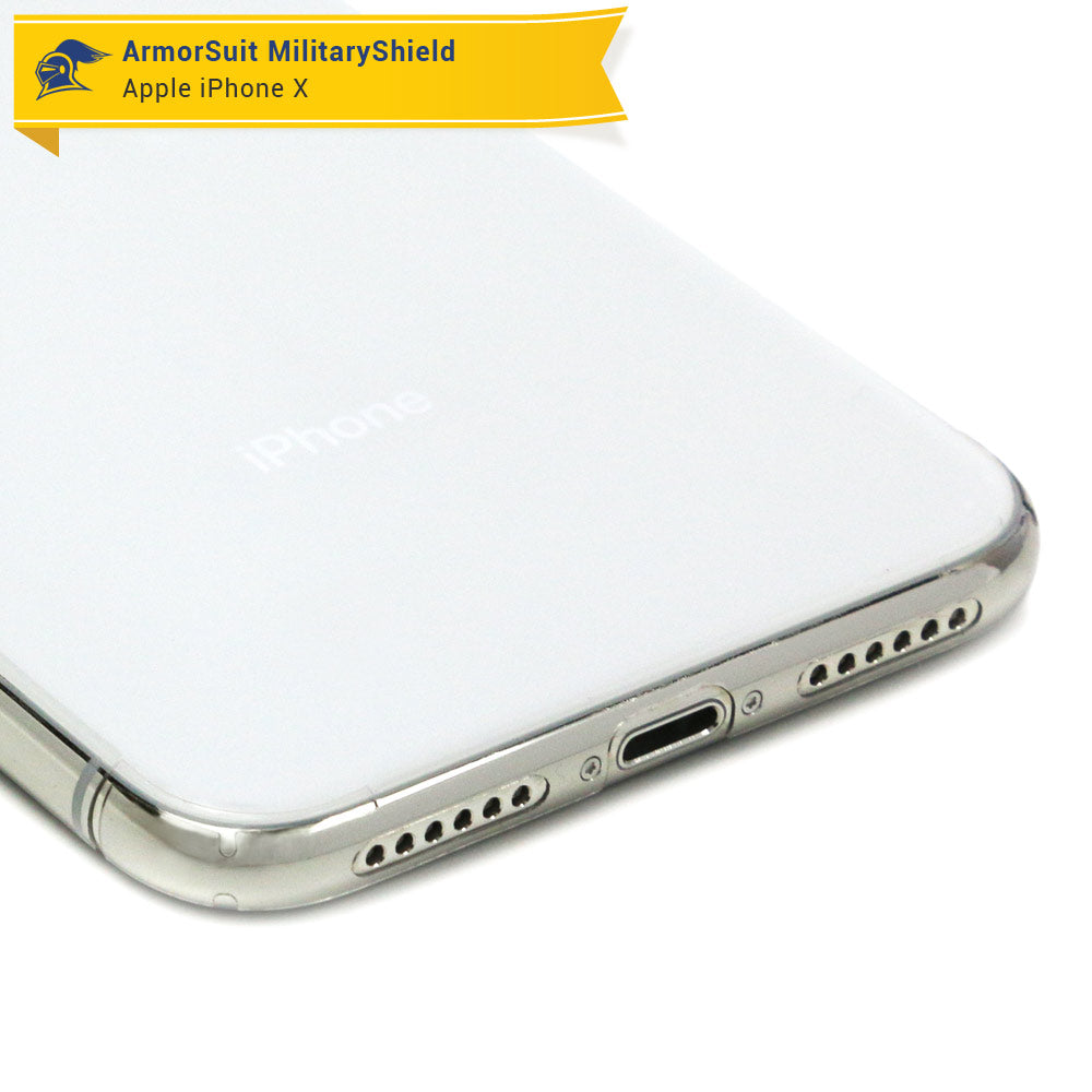 Apple iPhone X Screen Protector + Full Body Skin Protector