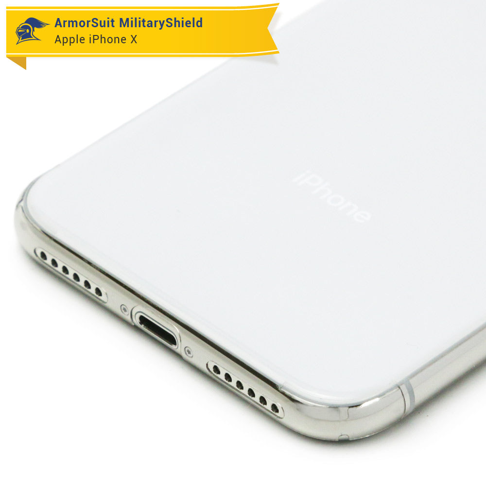 Apple iPhone X Screen Protector + Full Body Skin Protector