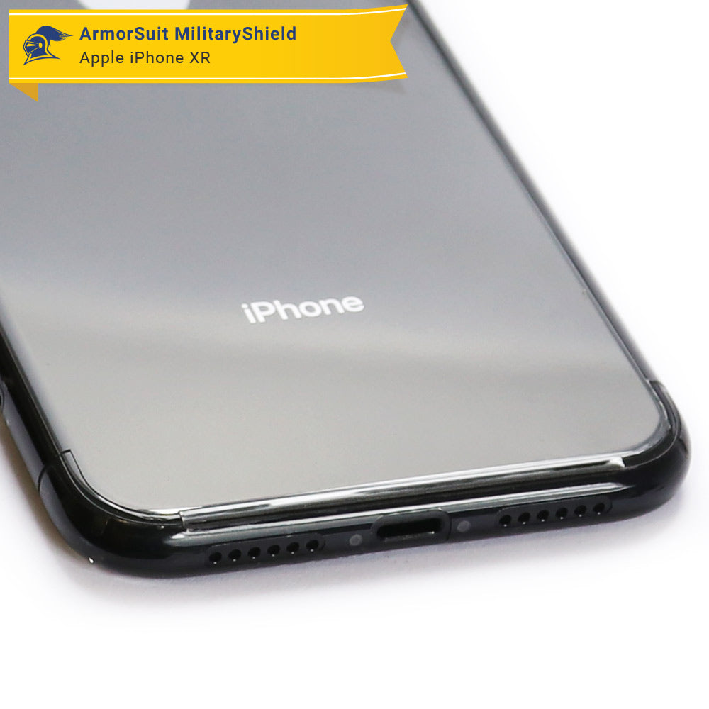 Apple iPhone XR Screen Protector + Full Body Skin Protector