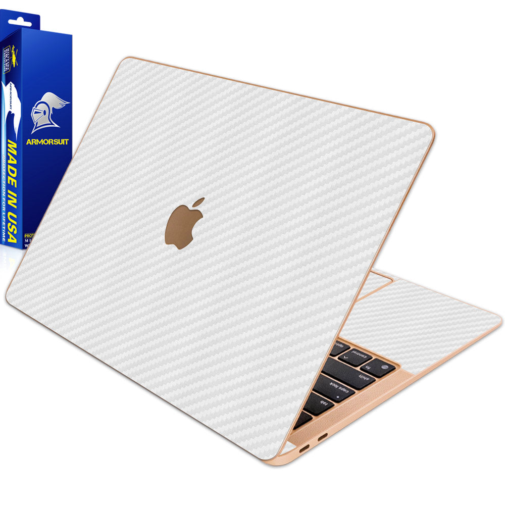LidStyles Carbon Fiber Laptop Skin – MacBook Air 13 A1466, Decal Protector