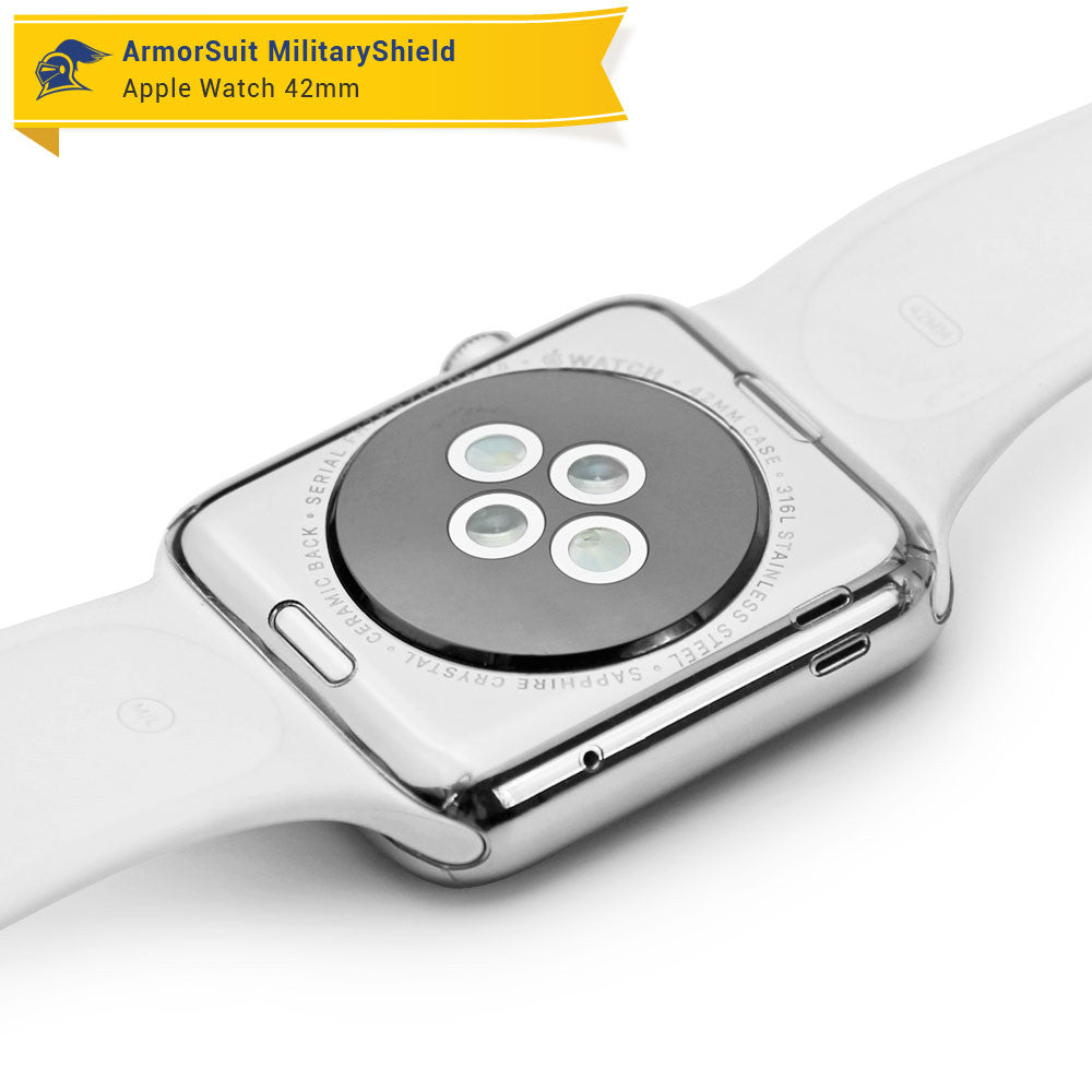 Apple Watch 42mm (Series 1) Screen Protector + Clear Full Body Skin Protector