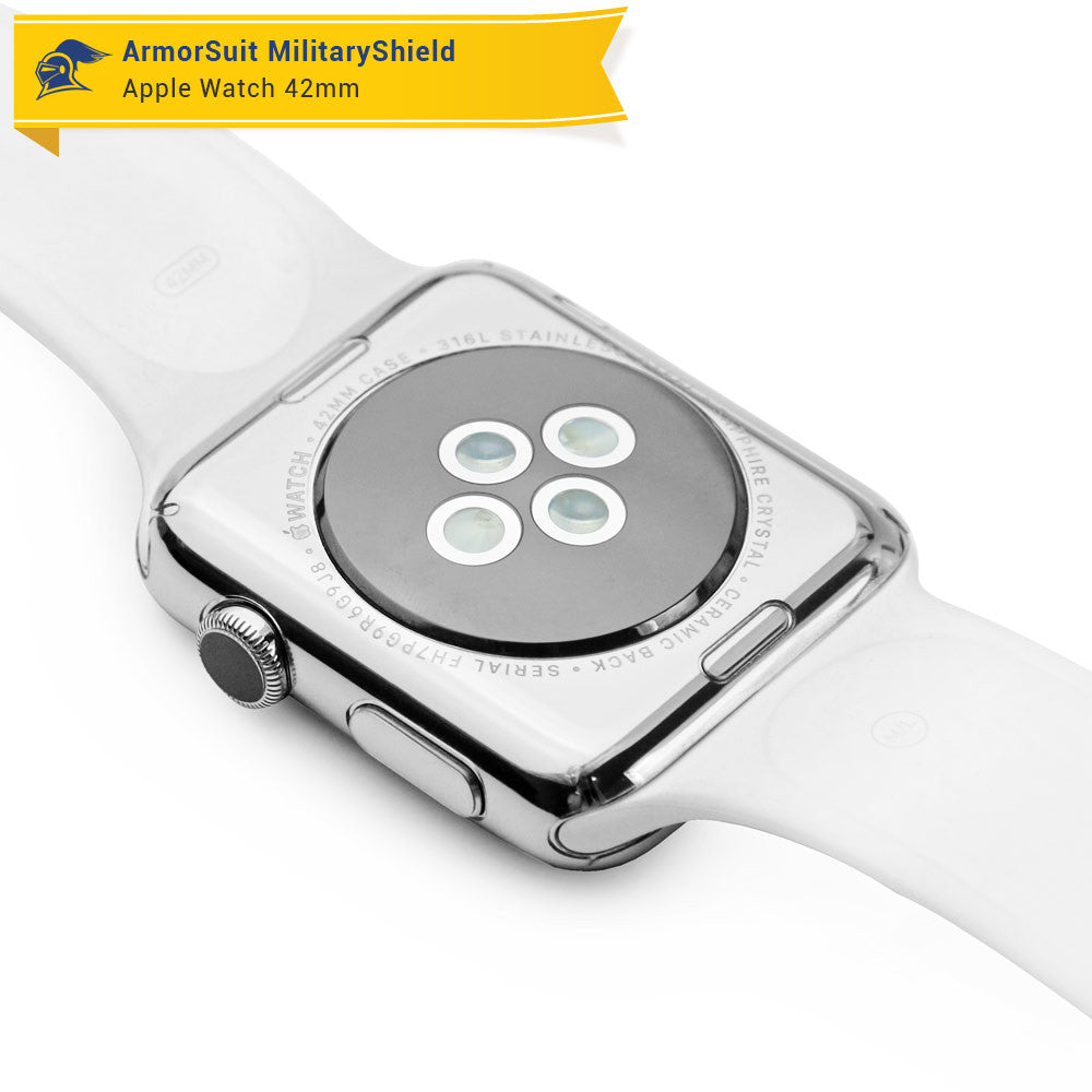 Apple Watch 42mm (Series 1) Screen Protector + Clear Full Body Skin Protector