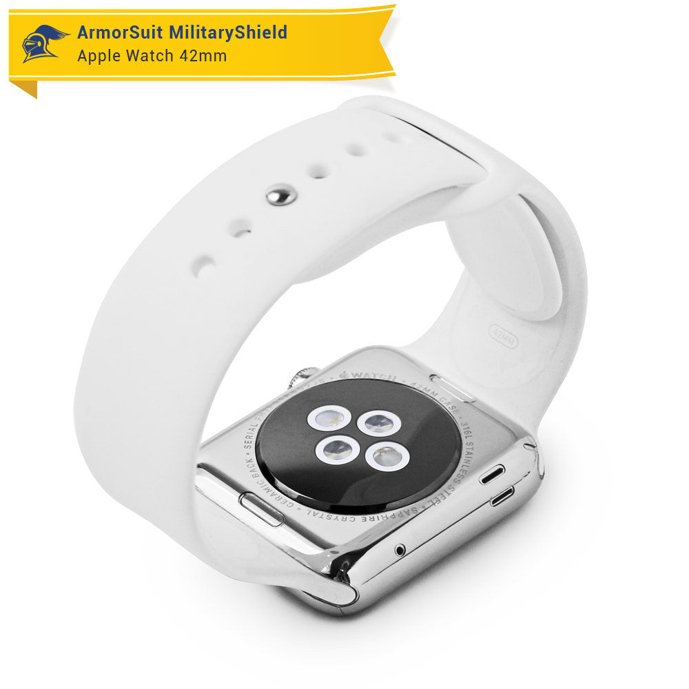 Apple Watch 42mm (Series 1) Screen Protector + Clear Full Body Skin Protector