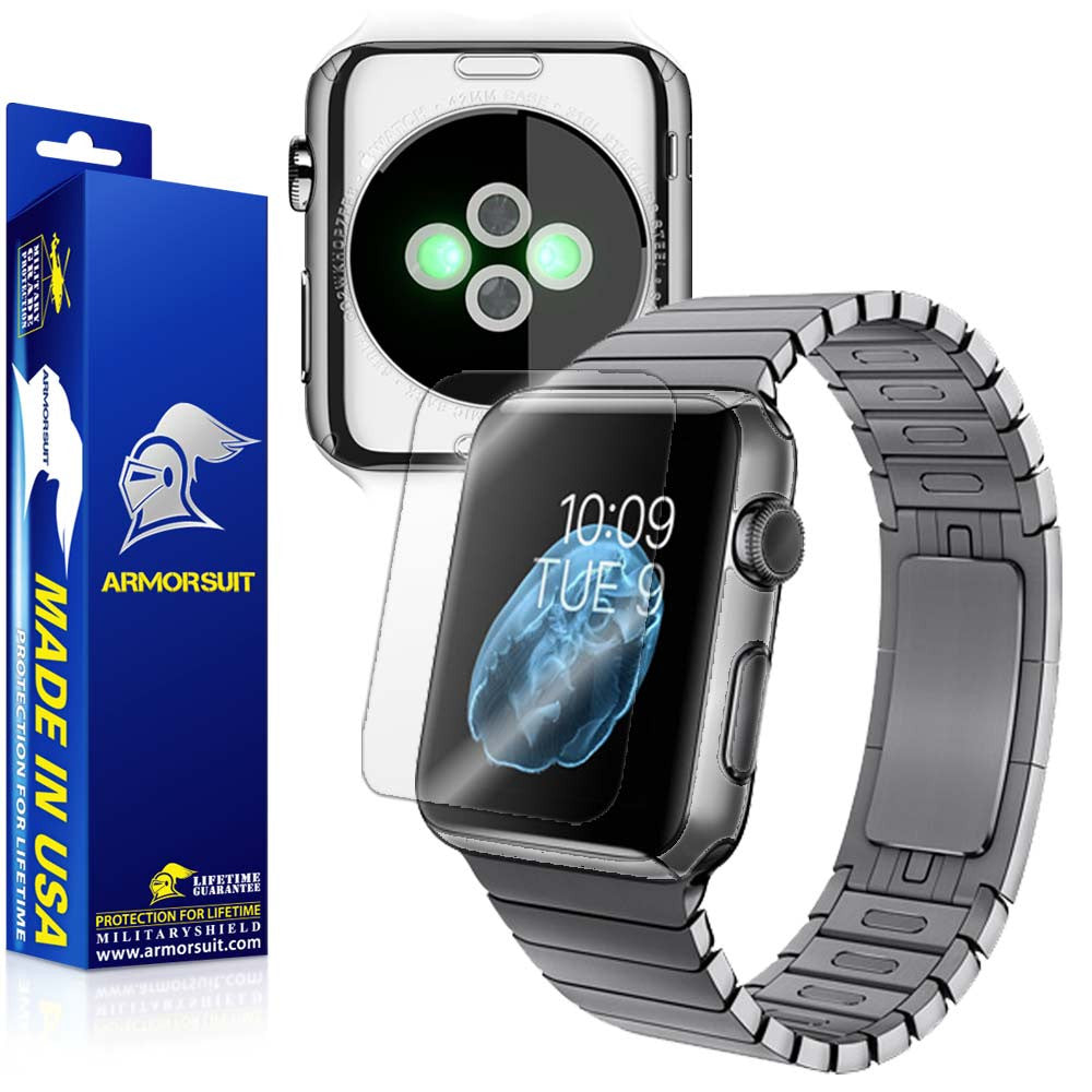 Apple Watch 42mm (Series 1) Screen Protector + Clear Full Body Skin Protector