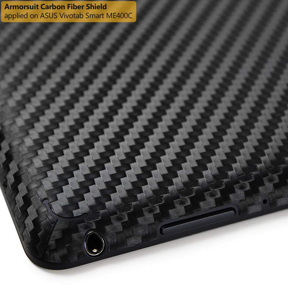ASUS VivoTab Smart ME400C Screen Protector + Black Carbon Fiber