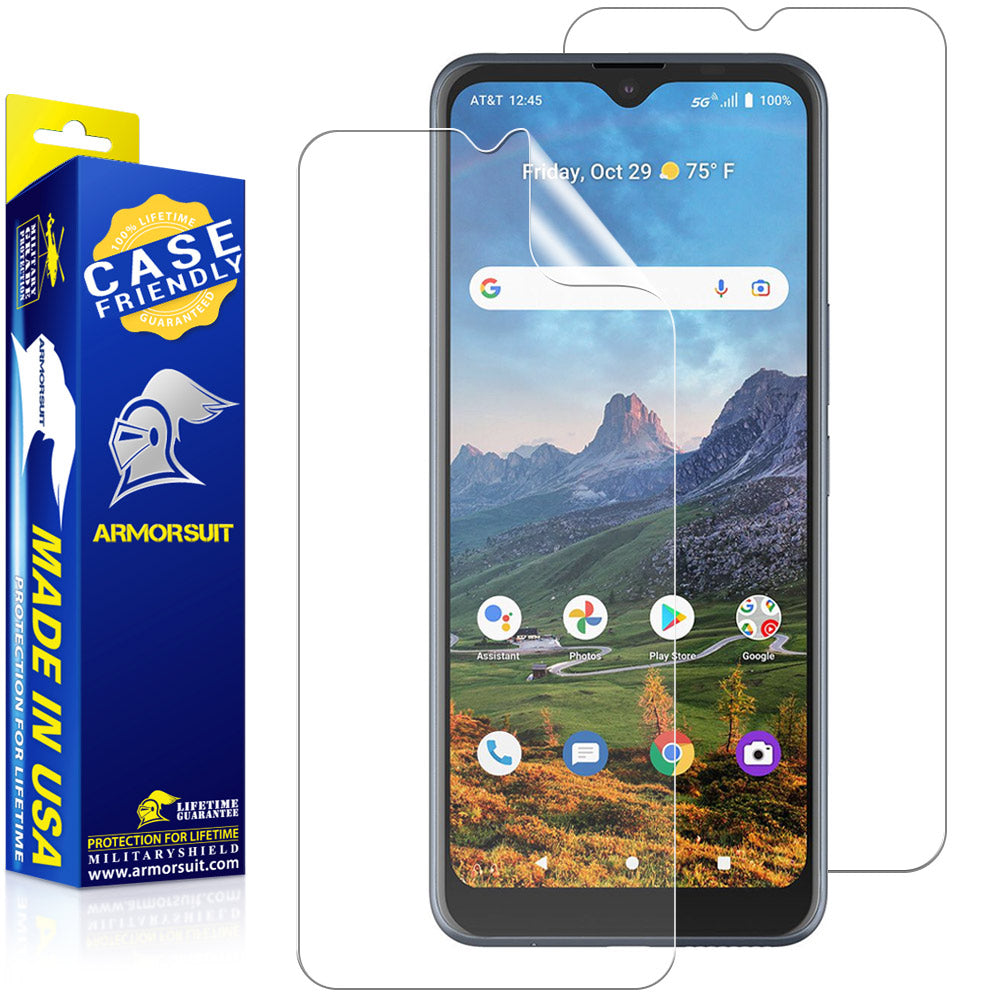 2 Pack] AT&T Radiant Max 5G ONLY (6.82 inch) Case-Friendly Matte Scre