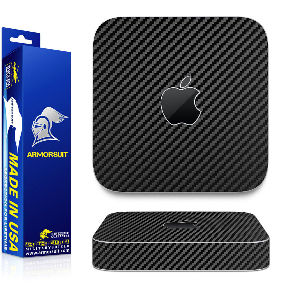 ArmorSuit MilitaryShield Carbon Skin for Apple Mac Mini M1/M2 (2020/2023)